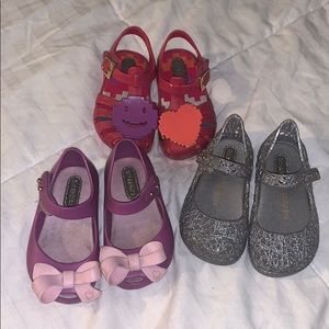 Mimi mellissa baby shoes $55 for all 3